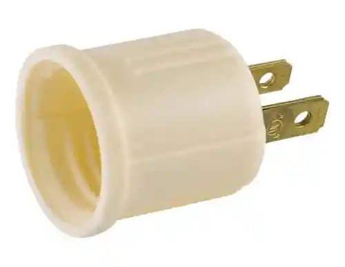 Adaptador De Enchufe Convierte Toma Corriente En Soporte Para Bombilla