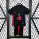 Uniforme Barcelona Talla 10 Visitante Negro