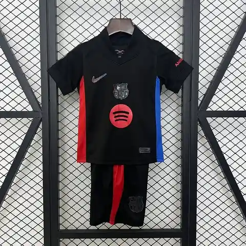 Uniforme Barcelona Talla 10 Visitante Negro