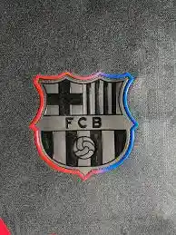 Uniforme Barcelona Talla 10 Visitante Negro