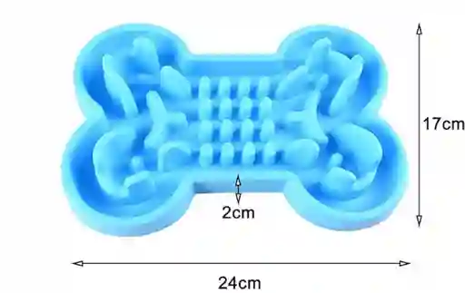 Comederos Para Perros Gato, Bol De Alimentación Lenta, Silicona Lenta Feeder Cuenco, Comedero Interactivo, Alimentador Lento Para Mascotas Ayudar A La Digestión, Mejorar La Inteligencia
