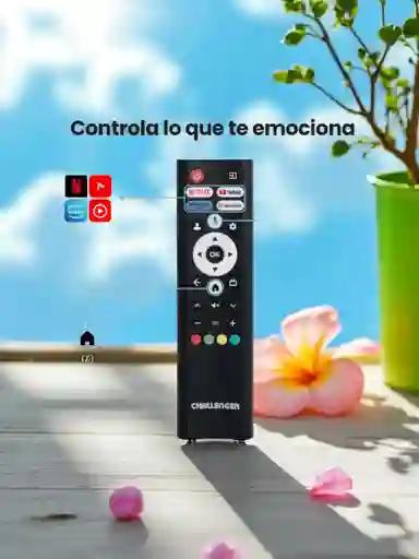 Control Remoto Tv Challenger Nuevos (sin Comando De Voz) Led 43kg84