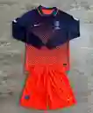 Uniforme Psg Paris Saint-germain Football Club Manga Larga (hombre Talla Xl)