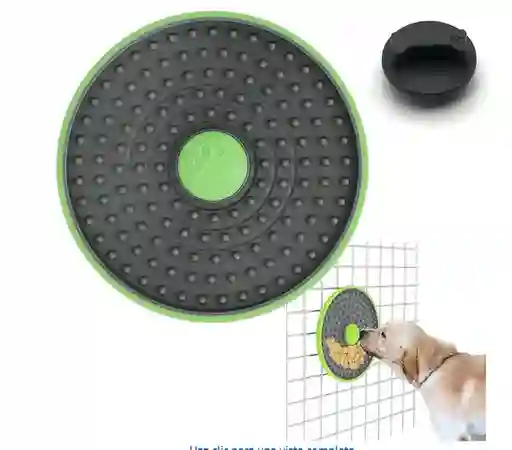 Tapete De Alimentación Lenta Para Perros, Plástico, Promueve La Salud Dental, Reduce El Aburrimiento Y La Ansiedad, No Tóxico, Adecuado Para Mantequilla De Maní, Yogur, Boloñesa