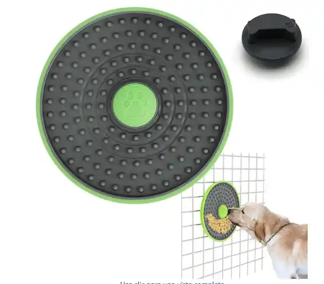 Tapete De Alimentación Lenta Para Perros, Plástico, Promueve La Salud Dental, Reduce El Aburrimiento Y La Ansiedad, No Tóxico, Adecuado Para Mantequilla De Maní, Yogur, Boloñesa