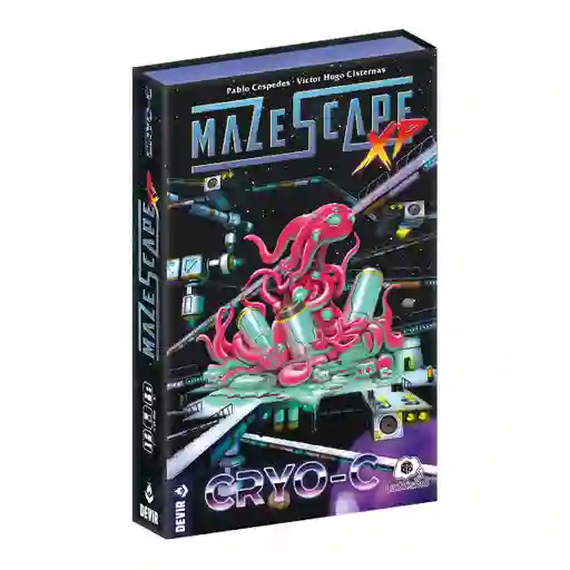 Juego De Mesa Mazescape Cryo-c Devir Para Niños