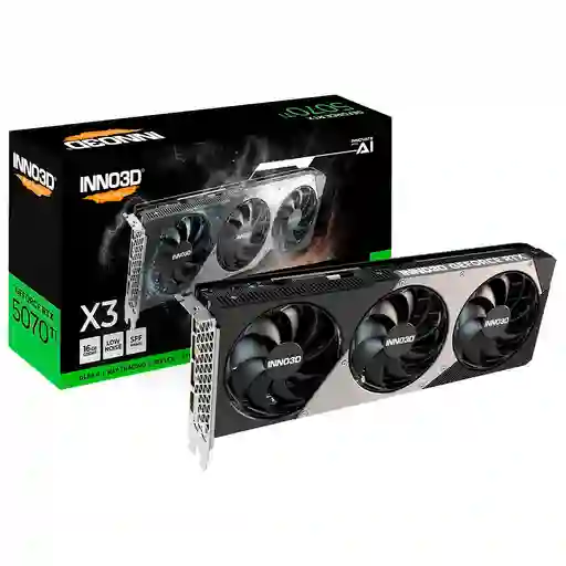 Tarjeta De Vídeo Inno3d Geforce Rtx 5070 Ti X3 16gb