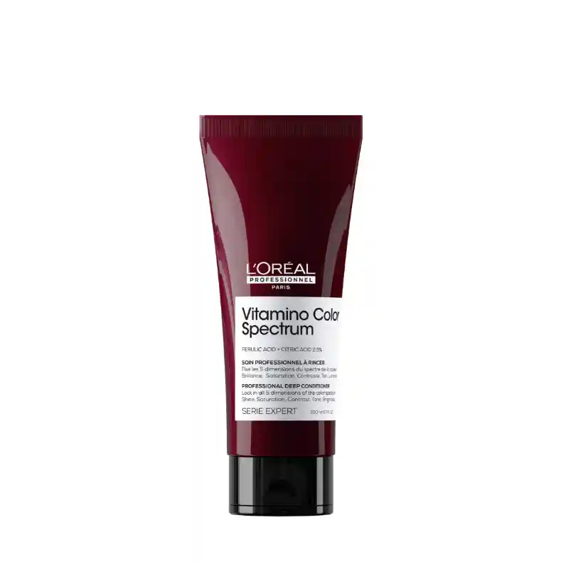 Acondicionador Intensivo Para Proteger El Cabello Con Color Vitamino Color Spectrum L’oreal Serie Expert 200ml