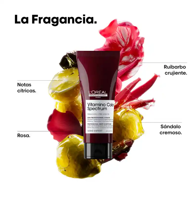Acondicionador Intensivo Para Proteger El Cabello Con Color Vitamino Color Spectrum L’oreal Serie Expert 200ml