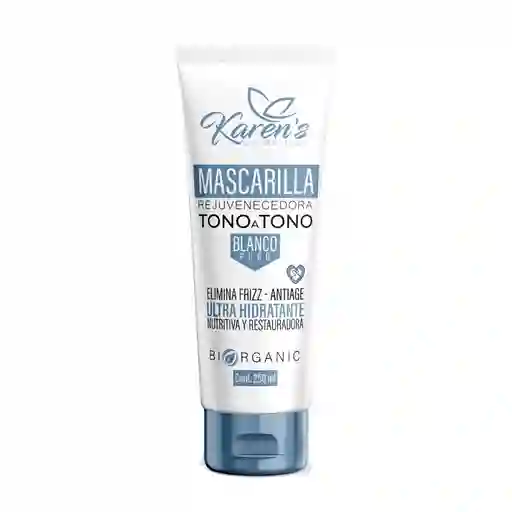 Mascarilla Matizante Blanco 250ml Karen`s