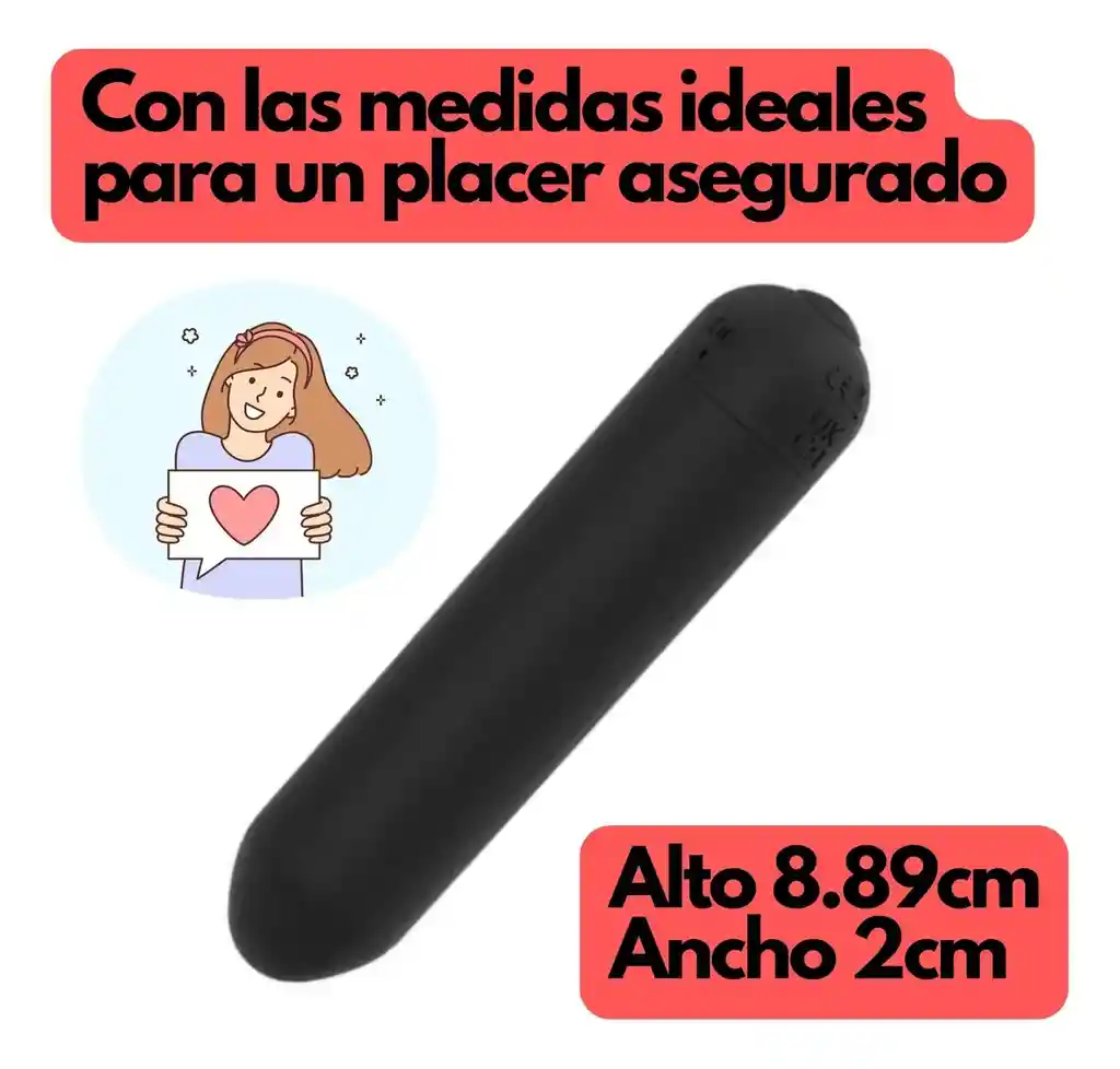 Bala Vibradora Con App Katia Recargable