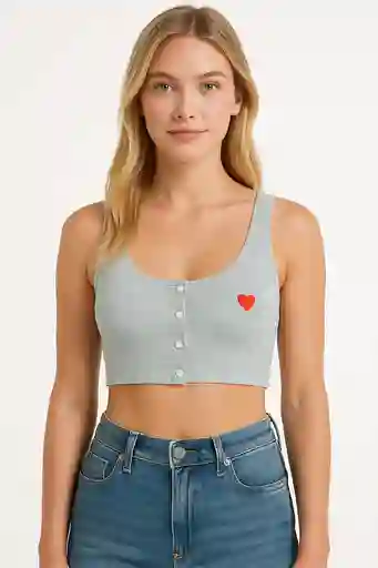 Bustier Corpiño Top Tejido