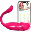 Huevo Vibrador Con App Y Movimiento Elias Recargable Fucsia