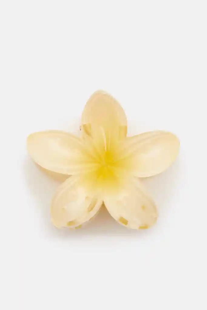 Set X 3 Pinza Caimán Gancho Flor Hawaiana Pelo Cabello