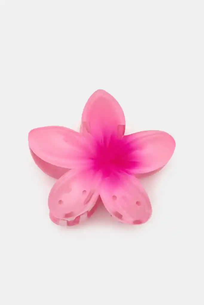Set X 3 Pinza Caimán Gancho Flor Hawaiana Pelo Cabello