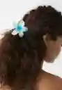 Set X 3 Pinza Caimán Gancho Flor Hawaiana Pelo Cabello