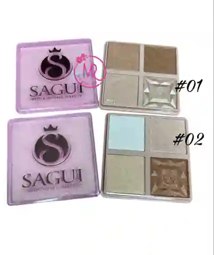 Iluminador De Alta Pigmentación X 4 Tonos (#1)