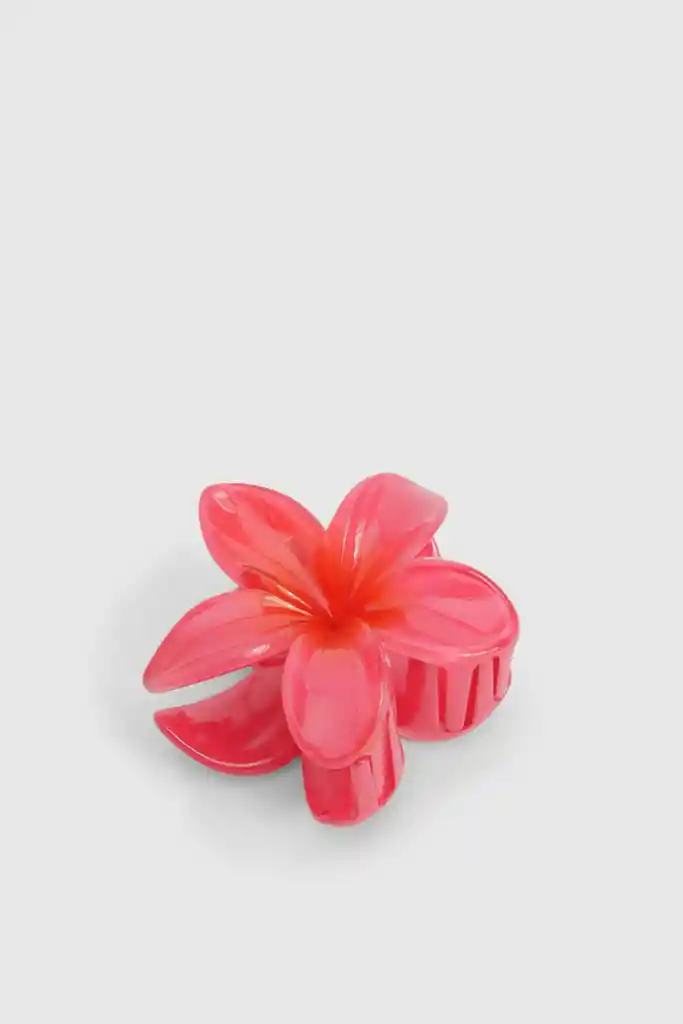 Pinza Caimán Gancho Flor Hawaiana Pelo Cabello