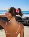 Pinza Caimán Gancho Flor Hawaiana Pelo Cabello