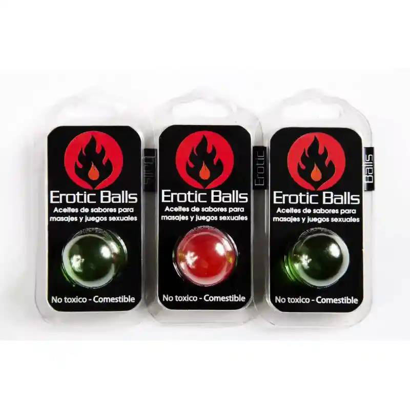 Bolas Calientes Lubricante Afrodisiaco Erotic Ball X 3