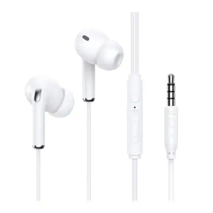 Audifonos Alambricos 1hora Aut123 Blaco