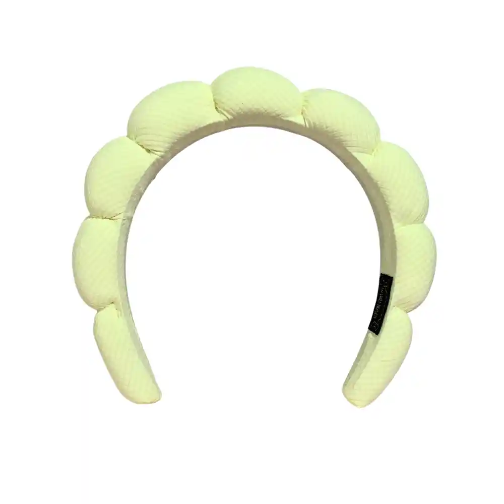 Diadema Balaca Puffy Skincare Beige