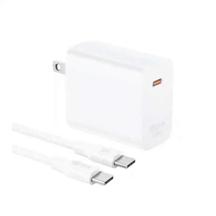 Cargador Tipo C 30w Carga Rapida Blanco Gar165 1hora