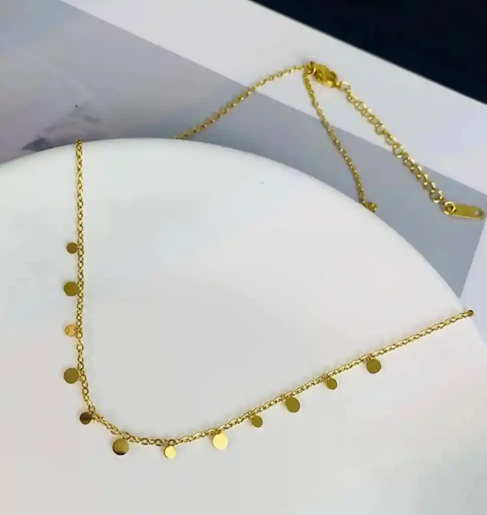 Collar Lluvia De Oro