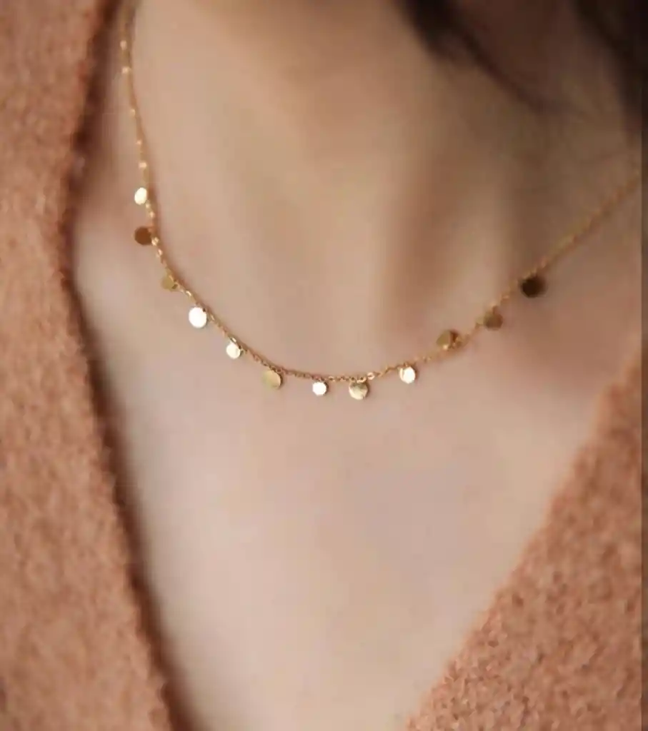 Collar Lluvia De Oro