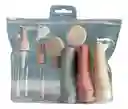 Kit Viaje Con 11 Botellas Rellenables Para Cuidado Personal