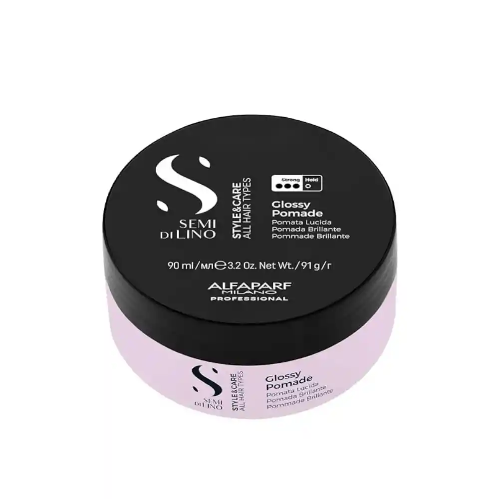	 Cera Alfaparf Semi Di Lino Glossy Pomade 90ml