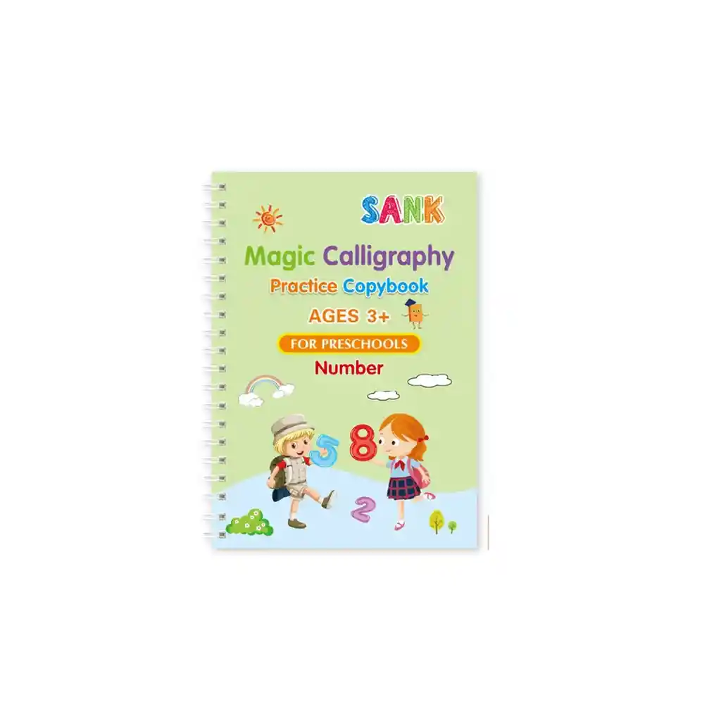 4 Libros Caligrafía Montessori