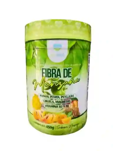 Fibra De Manzana En Polvo Con Base De Avena, Contiene Papaya, Pitaya, Psyllium, Ciruela, Magnesio, Vitaminas B3 Y B6.