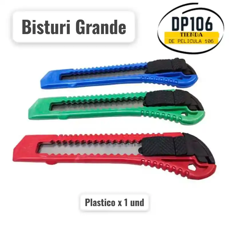 Bisturi Grande De Plastico X 1 Und
