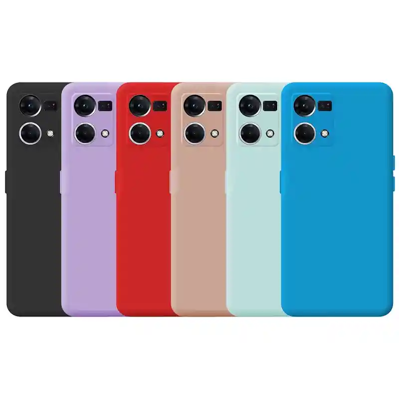 Oppo Reno 7 Mujer Silicon Case Forro