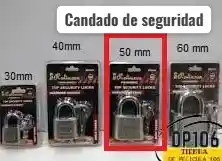 Candado De Seguridad 50 Mm X 1 Und