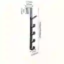 Organizador De 4 Piezas Con 5 Ganchos Para Puerta, Ideal Para Baño, Dormitorio Y Armario