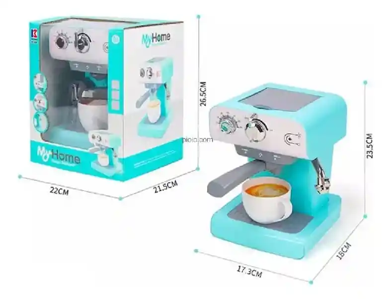 Cafetera De Juguete Con Luz, Sonido, Agua Y Vapor, Maquina De Café Simulación