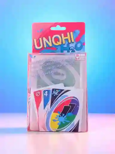 Juego De Cartas Unqhi H2o Resistentes Al Agua + Estuche