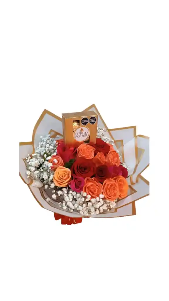 Bouquetx24 Rosas Ferrero Rocher