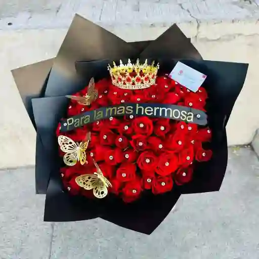 Hermoso Bouquet De Rosas X60