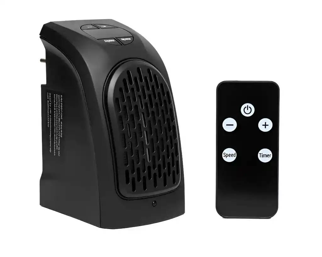 Calefactor Calentador De Ambiente A Control Remoto Temporizador