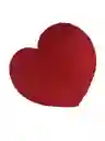Caja Corazón Acetato Roja