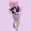 Bouquet Mini De Rosas Rosadas