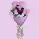 Bouquet Mini De Rosas Rosadas