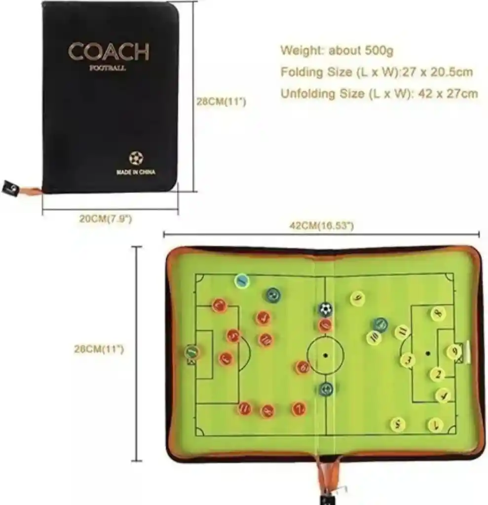 Tabla Estratégica Para Entrenador De Fútbol