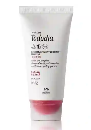 Desodorante Antitranspirante En Crema Tododia Cereza Y Avellana