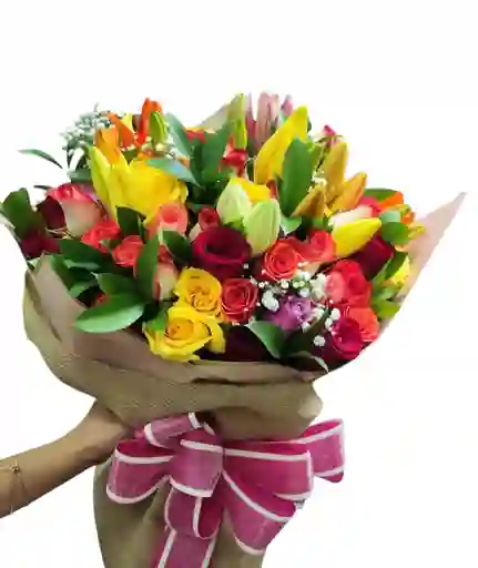 Bouquet De Lirios