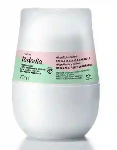 Desodorante Antitranspirante Roll-on Tododia Hojas De Limón Y Guanábana