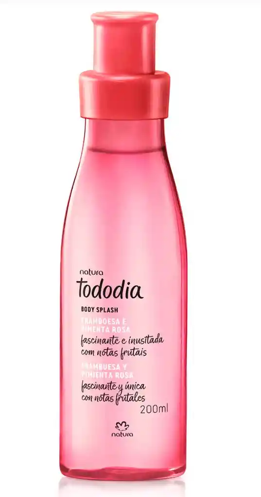 Body Splash Tododia Frambuesa Y Pimienta Rosa Femenino
